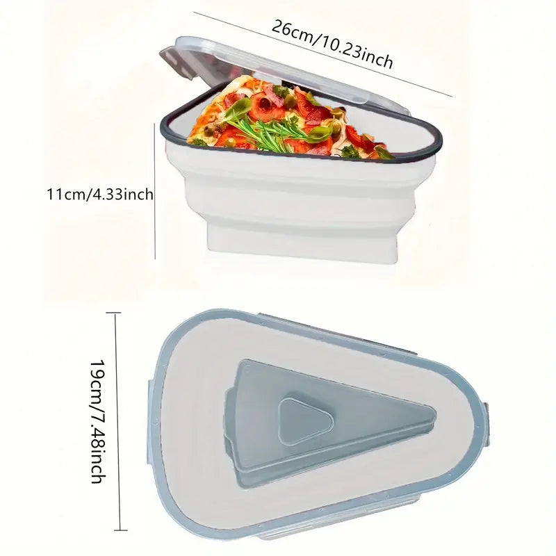 Contenedor de almacenamiento de Pizza y alimentos