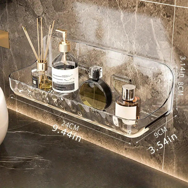 Organizador de baño acrilico transparente